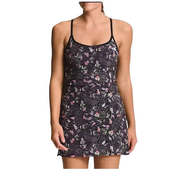 The North Face Pants - The North Face Dress Arque Hike Floral Butterfly Athleisure Outdoors Small